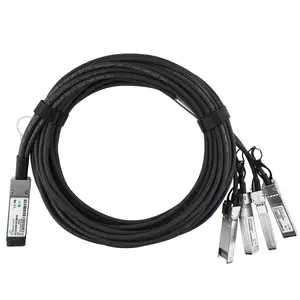 Network Cable BlueOptics ET7402-25DAC-2M-BL QSFP28 4xSFP28 InfiniBand 2m Black