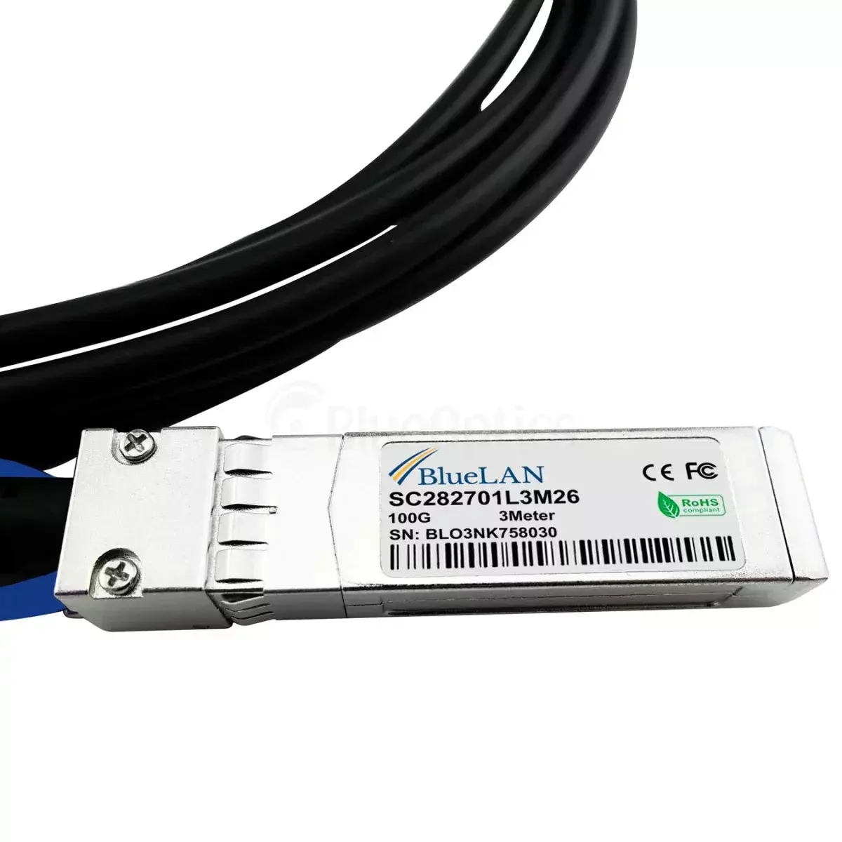 Сетевой кабель BlueOptics 100G2X25GPD2M-LEG-BL Photo 4