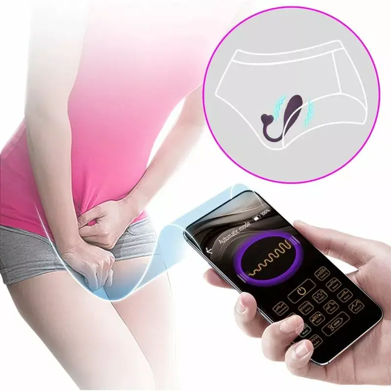 Виброяйцо pretty love APP Controlled Fisher Lila Photo 8