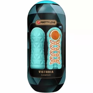 Masturbator Pretty Love Silicone Aqua Green