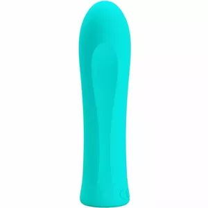 Vibrators pretty love Alfreda — silikona, ūdensizturīgs, vairāki vibrācijas režīmi, Aqua Green