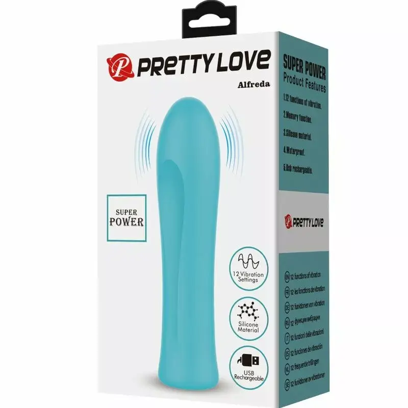 Vibrators pretty love Alfreda — silikona, ūdensizturīgs Photo 8
