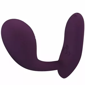 Вибратор pretty love Baird G-Spot, силикон, аккумуляторный, 12 режимов, с приложением, фиолетовый