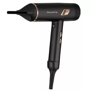 Hair dryer ROWENTA Maestria Ultimate Experience CV9920 — 2000 W, DC motor, Ionic, 3 temp/3 speed, Black/Copper, 1.8 m cord