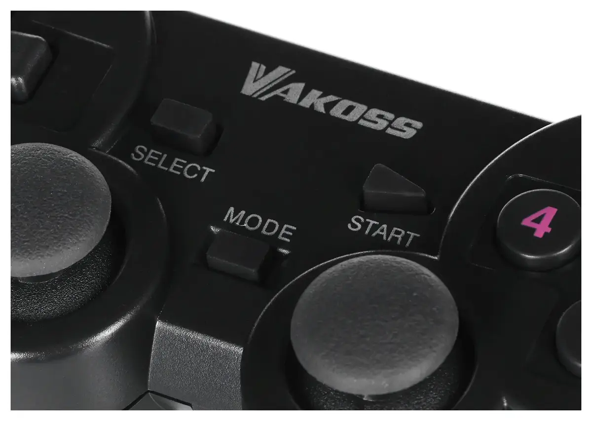 VAKOSS GP-3925BK bezvadu gamepads priekš PC un PS3 Photo 3