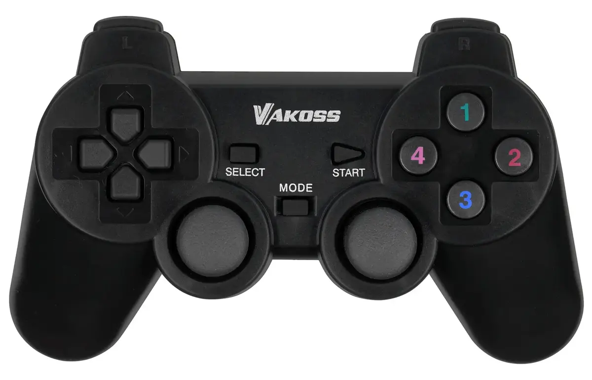 VAKOSS GP-3925BK bezvadu gamepads priekš PC un PS3 Photo 6