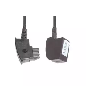 Telephone cable e+p T 24 6 m Black
