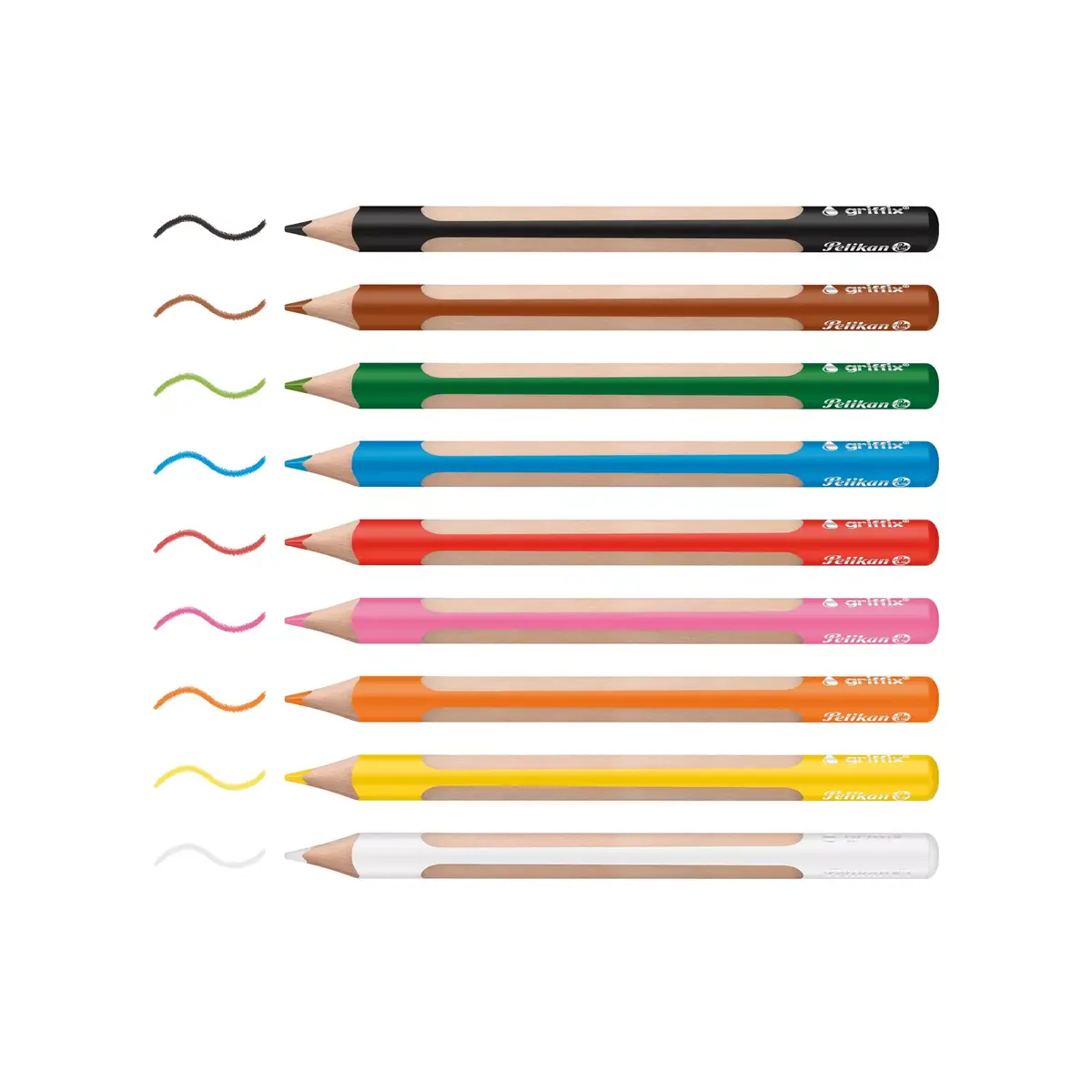 Akvareļu zīmuļi Pelikan griffix Multicolour Photo 12