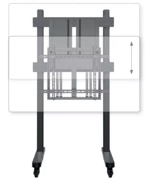 Hagor HP Counterbalanced Mobile Floor Stand Photo 2