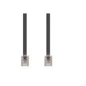 Телефонный кабель e+p T 11 3 м Прозрачный Черный