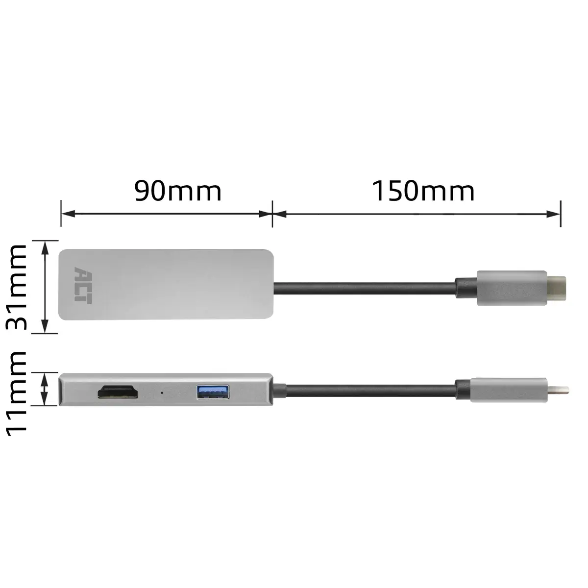 ACT AC7013 USB-C 4K Multiport Adapter Photo 10