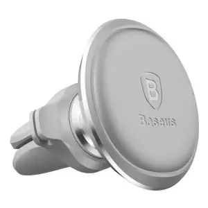 Car phone mount Baseus C40141201S13-00 — gravity air-vent mount, silver