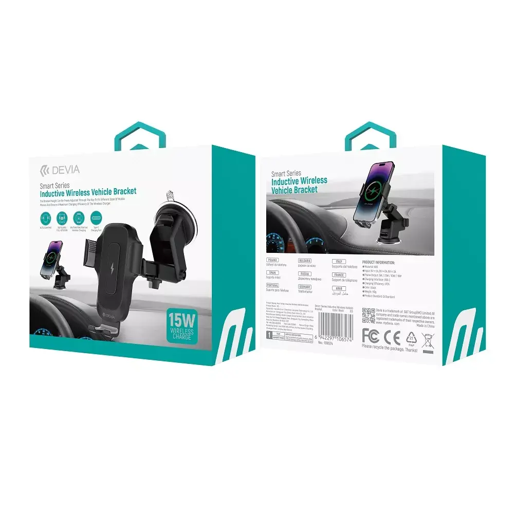 Dudao F19 Wireless Charging Holder 15W Photo 344
