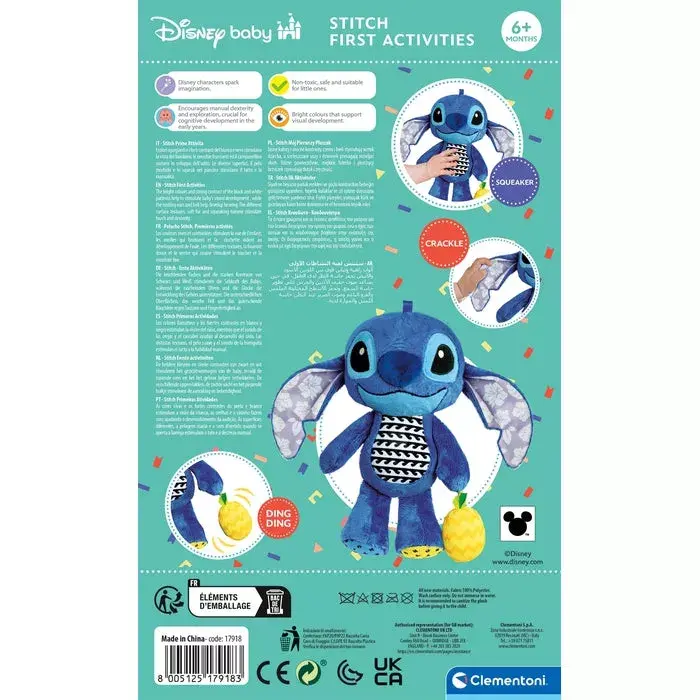 Clementoni Disney Baby Stitch soft toy Photo 3