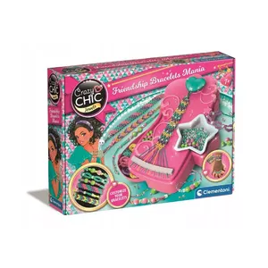 Clementoni Набор для творчества Crazy Chic Friendship Bracelets Mania — набор для плетения браслетов дружбы