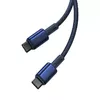 USB-C to USB-C Baseus Tungsten Gold 100W 1m Photo 5