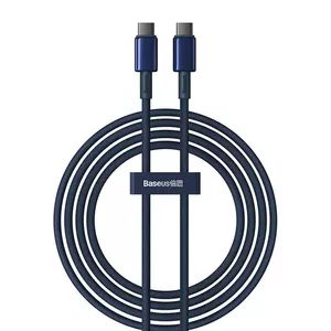 USB-C cable Baseus Tungsten Gold 100W 2m Blue