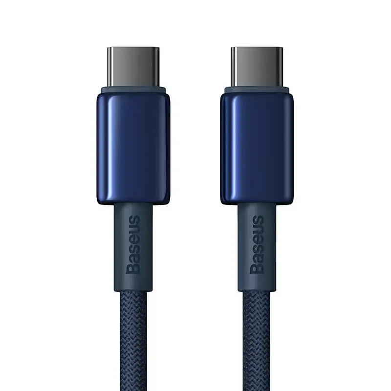 USB-C cable Baseus Tungsten Gold 100W 2m Photo 3