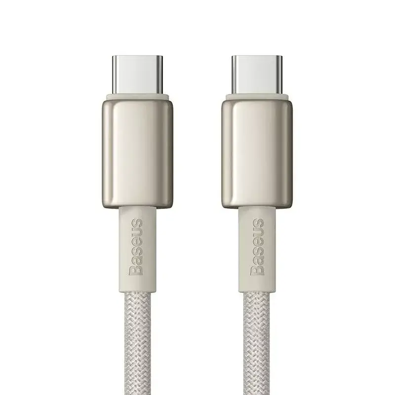 USB-C — USB-C Baseus Tungsten Gold 100W 1 m Photo 2