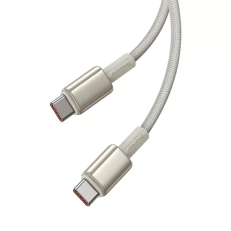 USB-C — USB-C Baseus Tungsten Gold 100W 1 m Photo 5
