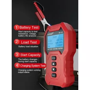 Multitester NOYAFA NF-512 for automotive systems and batteries, voltage/current/resistance testing