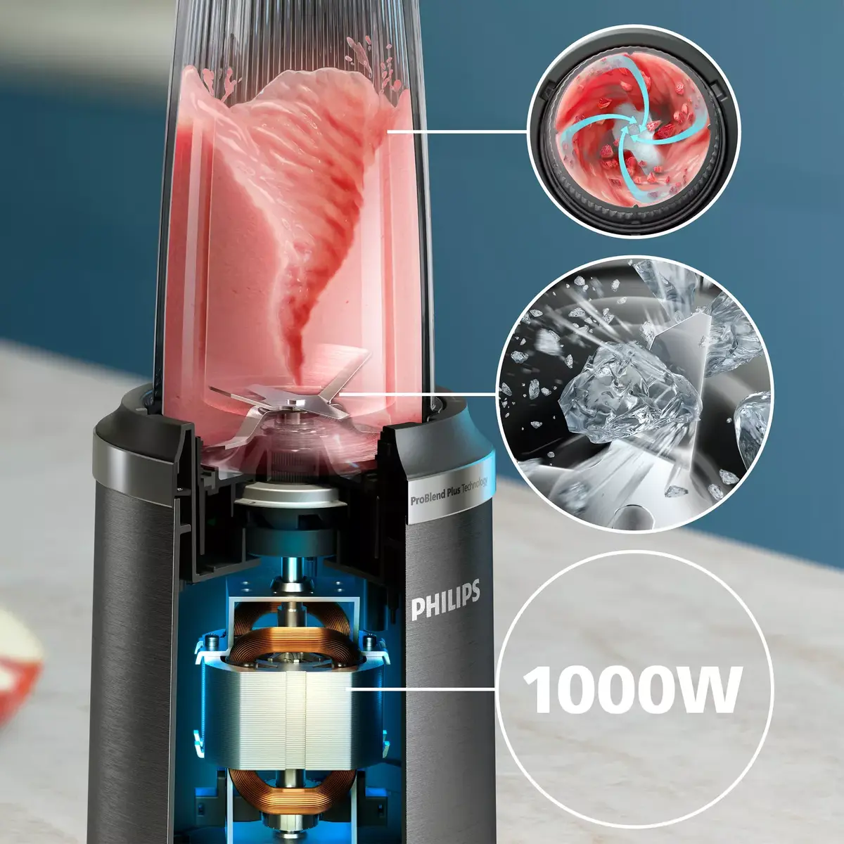 Galda blenderis Philips 5000 sērija HR2767/00 Photo 2