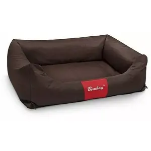 Dog bed sofa Bimbay Legowisko Kanapa Impregnat lux size 2 brown 80x65 cm