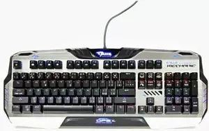 Mehāniskā tastatūra e-blue Mazer 729 ar Kailh Blue slēdžiem, vadu/Bluetooth, kompakta