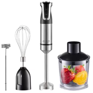 Stainless Steel/Black | 1800 W | Adler AD 4627 | Hand Blender Set | Number of speeds 20 | Chopper | Turbo mode