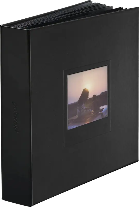 Liels Polaroid fotoalbums - melns matēts