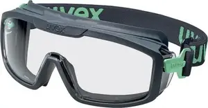 Safety glasses UVEX ultrasonic planet FBL SV EXC — UV protection, anti-fog, anth jade