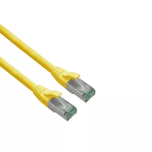 Networking Cable Helos 363702 RJ-45 Cat7 0.15 m Green Yellow