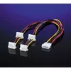 Y-barošanas kabelis ROLINE 4-pin HDD uz 4x 4-pin HDD Photo 2