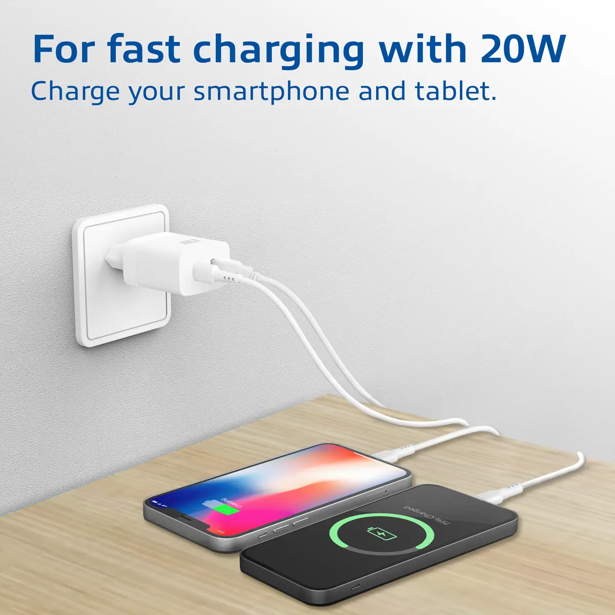 ACT AC2122 USB-C & USB-A Charger 20W Photo 4