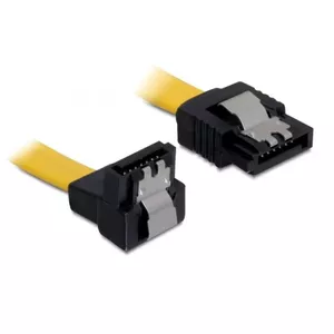 SATA kabelis Male/Male DeLOCK 0.1m Dzeltena