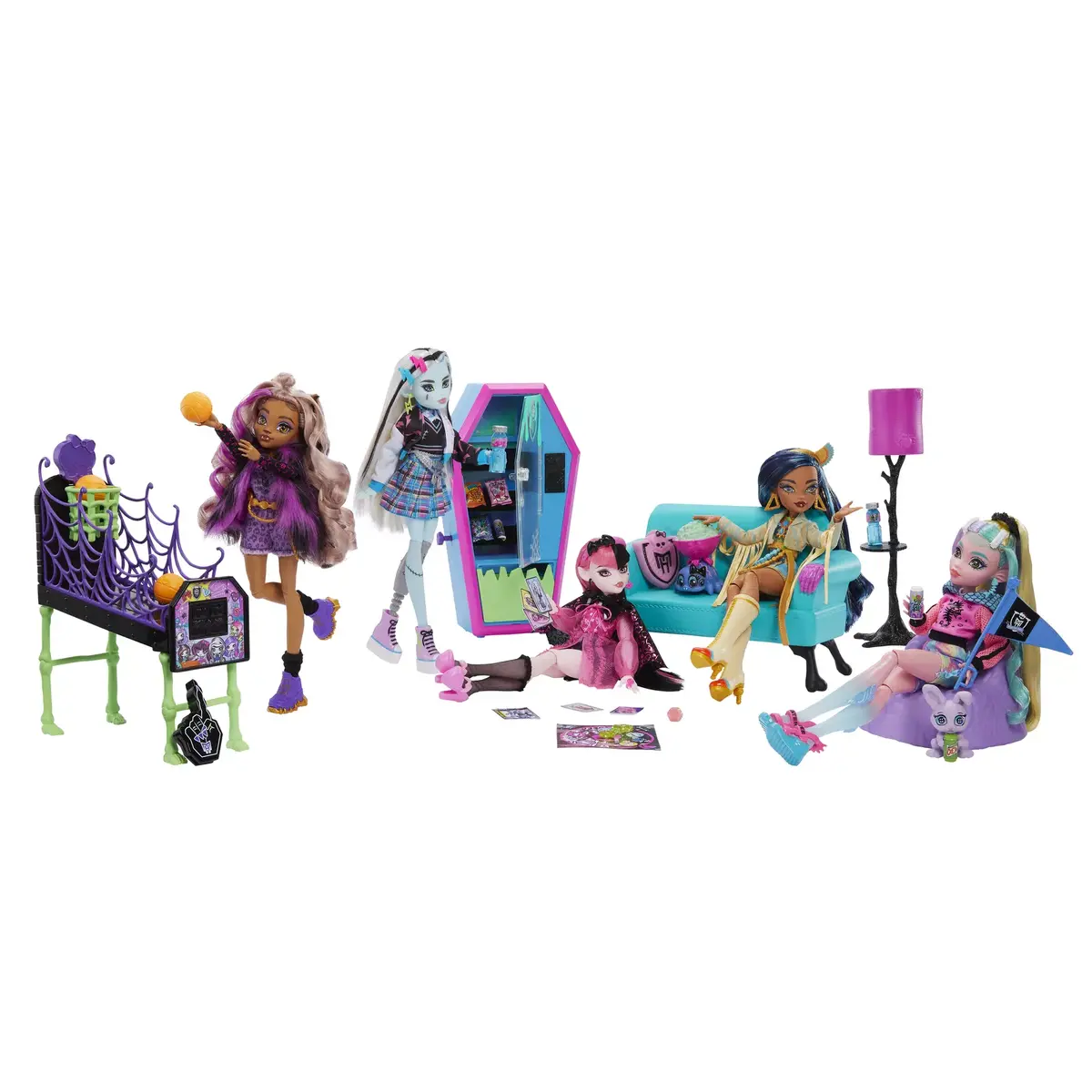 Monster High Student Lounge Playset Photo 11