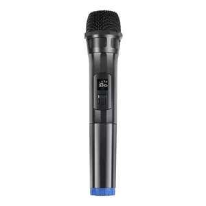 Bezvadu dinamiskais mikrofons UHF PULUZ PU628B 3.5mm (melns)