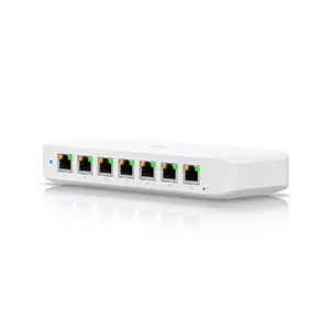 UBIQUITI Ultra 210W pārvaldāms L2 Gigabit Ethernet slēdzis 8 porti PoE (44–57V, 202W budžets)