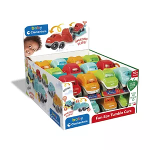 Toy Car Clementoni Fun Eco Tumble Cars — plastic, multicolour, for ages 1+