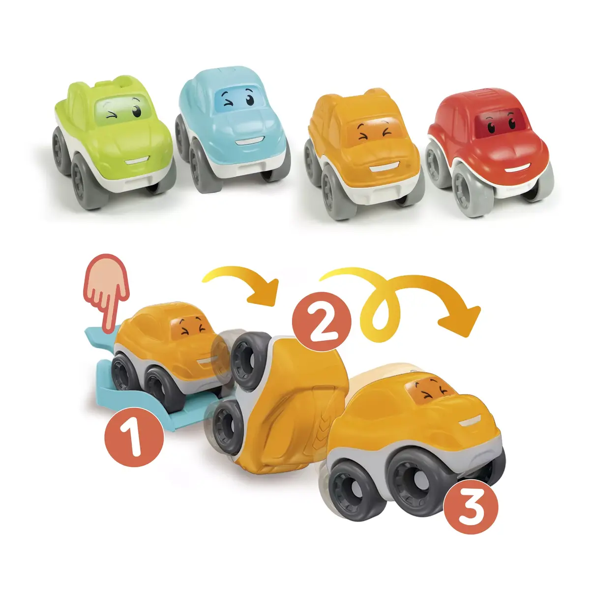 Rotaļu mašīna Clementoni Fun Eco Tumble Cars Photo 3