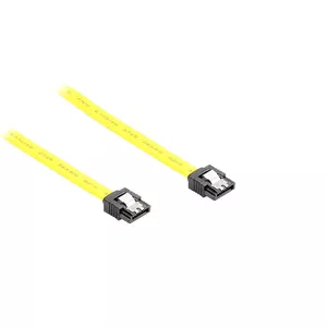 SATA kabelis Alcasa 5047-A03Y 0.3m Dzeltena