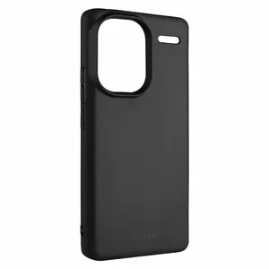 Fiksētie | Fiksētā stāsts | Aizmugurējais vāciņš | Xiaomi | Redmi Note 13 Pro+ 5G | Gumijots | Melns