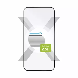 Fiksēts | Pilns vāciņš | Xiaomi | Redmi Note 13 5G | Rūdīts stikls | Melns | Ekrāna aizsargs