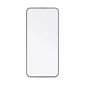 Screen protector FIXED for Apple iPhone 15 Plus — Full Cover 2.5D Tempered Glass, Black