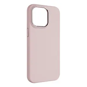 Phone cover FIXED for Apple iPhone 15 Pro, TPU protective case, fits 15.5 cm (6.12"), pink