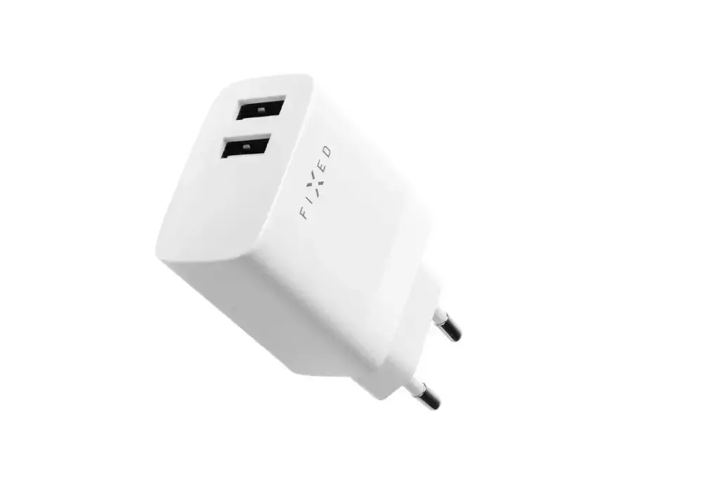 FIXED FIXC17N-2UC-WH dubultais USB lādētājs 17W Photo 2