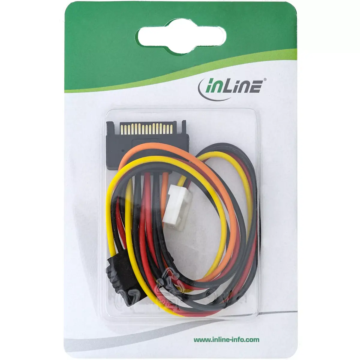 SATA Power Adapter Cable InLine 29691 Photo 2