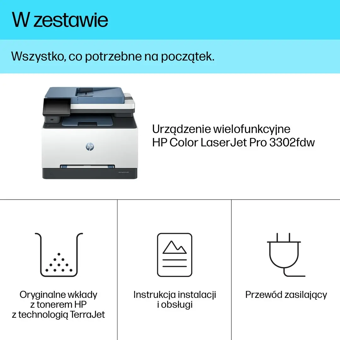 Multifunction Printer HP Color LaserJet Pro MFP 3302fdw Photo 4