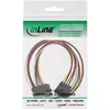 SATA Power Supply Extension Cable InLine 29651C Photo 2