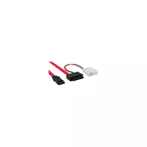 Slimline SATA cable InLine 29608 0.4m